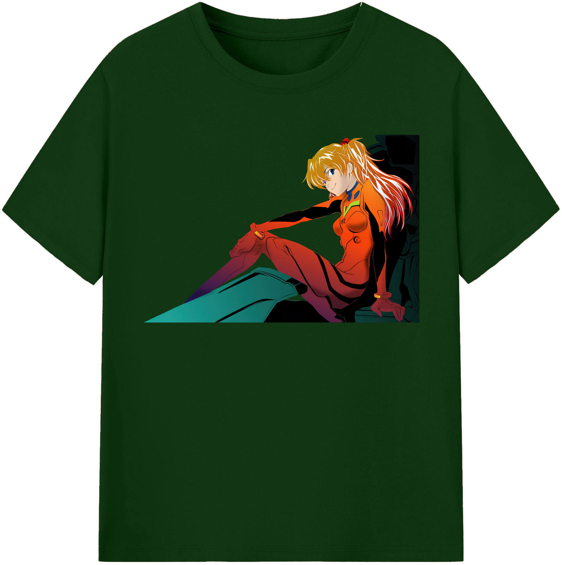 （画像用） EVA 新世紀エヴァンゲリオン 綿100％半袖Tシャツ（フロントプリント）